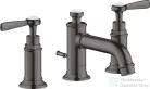 Hansgrohe AXOR MONTREUX falsík alatti mosdó csaptelep automata leeresztővel,szálcsiszolt fekete króm 16535340