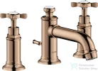 Hansgrohe AXOR MONTREUX 3 üléses mosdó csaptelep automata leeresztővel,polírozott vörös arany hatású 16536300
