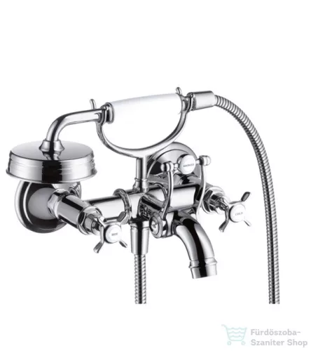 Hansgrohe AXOR MONTREUX kétkaros kádcsaptelep, króm 16540000