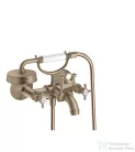 Hansgrohe AXOR MONTREUX kétkaros kádcsaptelep, szálcsiszolt nikkel 16540820