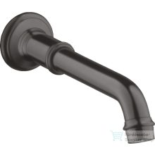   Hansgrohe Axor Montreux kád kifolyó, szálcsiszolt fekete/króm 16541340