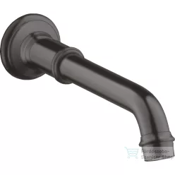  Hansgrohe Axor Montreux kád kifolyó, szálcsiszolt fekete/króm 16541340