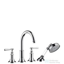   Hansgrohe AXOR MONTREUX 4-lyukú, peremre szerelhető kádcsaptelep, króm 16550000