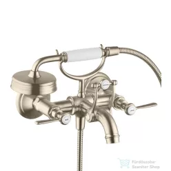   Hansgrohe AXOR MONTREUX kétkaros kádcsaptelep, szálcsiszolt nikkel 16551820