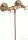 Hansgrohe AXOR MONTREUX zuhany csaptelep zuhanyszett nélkül,szálcsiszolt bronz 16560140