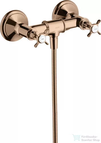 Hansgrohe AXOR MONTREUX zuhany csaptelep zuhanyszett nélkül,polírozott vörös arany hatású 16560300