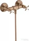Hansgrohe AXOR MONTREUX zuhany csaptelep zuhanyszett nélkül,szálcsiszolt vörös arany hatású 16560310