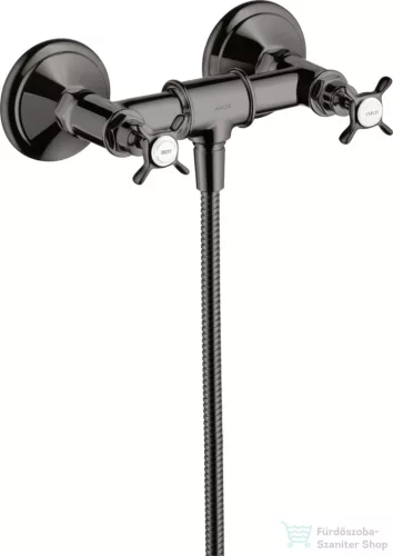Hansgrohe AXOR MONTREUX zuhany csaptelep zuhanyszett nélkül,polírozott fekete króm 16560330
