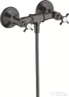 Hansgrohe AXOR MONTREUX zuhany csaptelep zuhanyszett nélkül,szálcsiszolt fekete króm 16560340
