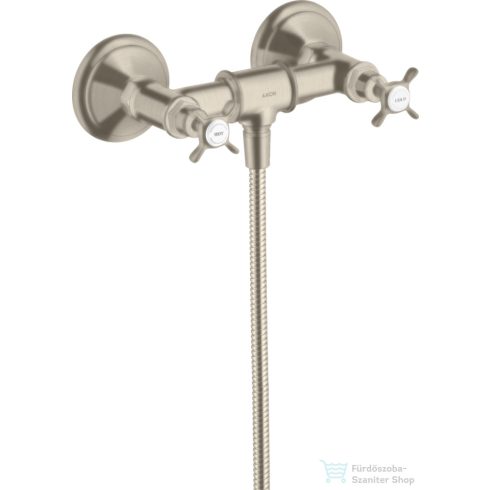 Hansgrohe AXOR MONTREUX kétkaros zuhanycsaptelep DN15, szálcsiszolt nikkel 16560820