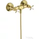 Hansgrohe AXOR MONTREUX zuhany csaptelep zuhanyszett nélkül,szálcsiszolt sárgaréz hatású 16560950