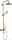 Hansgrohe Axor Montreux Showerpipe zuhanyrendszer,szálcsiszolt bronz 16572140