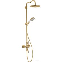   Hansgrohe Axor Montreux Showerpipe zuhanyrendszer,szálcsiszolt arany hatású 16572250