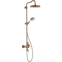   Hansgrohe Axor Montreux Showerpipe zuhanyrendszer,szálcsiszolt vörös arany hatású 16572310