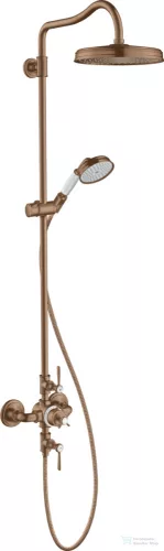 Hansgrohe Axor Montreux Showerpipe zuhanyrendszer,szálcsiszolt vörös arany hatású 16572310