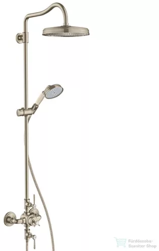 Hansgrohe Axor Montreux Showerpipe zuhanyrendszer,szálcsiszolt nikkel 16572820