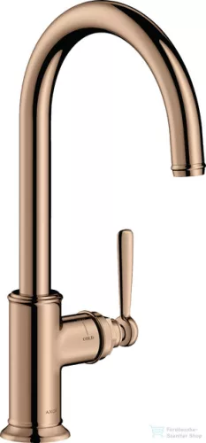 Hansgrohe Axor Montreux konyhai csaptelep, polírozott vörös arany hatású 16580300