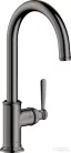 Hansgrohe Axor Montreux konyhai csaptelep, polírozott fekete króm 16580330