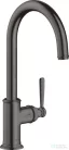 Hansgrohe Axor Montreux konyhai csaptelep, szálcsiszolt fekete króm 16580340