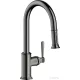 Hansgrohe Axor Montreux 2 funkciós mosogató csaptelep, polírozott fekete króm 16581330