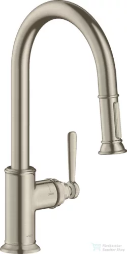 Hansgrohe Axor Montreux 2 funkciós mosogató csaptelep, szálcsiszolt nikkel 16581820