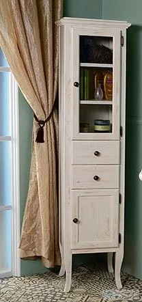 Sapho RETRO állószekrény 40x170x36cm, antik fehér, jobbos 1665