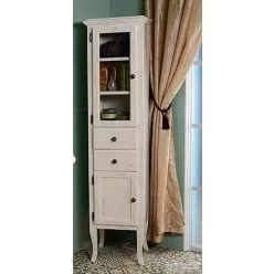   Sapho RETRO állószekrény 40x170x36cm, antik fehér, balos 1666