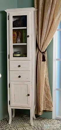 Sapho RETRO állószekrény 40x170x36cm, antik fehér, balos 1666