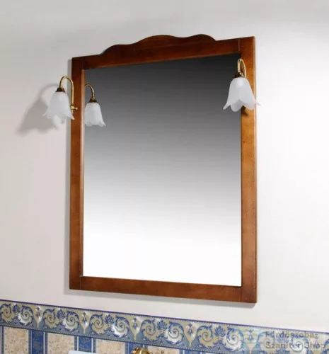 Sapho RETRO tükör világítás nélkül, 94x115 cm, bükk 1679