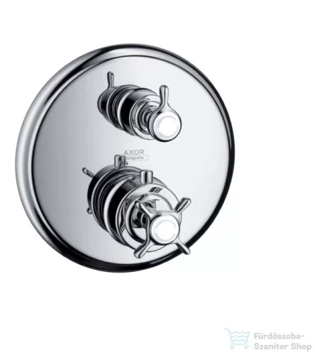 Hansgrohe Axor Montreux Termosztátos színkészlet falsík alatti szereléshez elzárószeleppel, króm 16800000