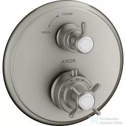   Hansgrohe Axor Montreux termosztátos falsík alatti kád/zuhany csaptelep,rozsdamentes acél hatású 16800800