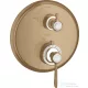 Hansgrohe Axor Montreux termosztátos falsík alatti kád/zuhany csaptelep,szálcsiszolt bronz 16801140