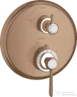 Hansgrohe Axor Montreux termosztátos falsík alatti kád/zuhany csaptelep,szálcsiszolt vörös arany hatású 16801310