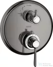 Hansgrohe Axor Montreux termosztátos falsík alatti kád/zuhany csaptelep,polírozott fekete króm 16801330