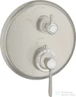 Hansgrohe Axor Montreux termosztátos falsík alatti kád/zuhany csaptelep,rozsdamentes acél hatású 16801800