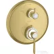 Hansgrohe Axor Montreux termosztátos falsík alatti kád/zuhany csaptelep,szálcsiszolt sárgaréz hatású 16801950
