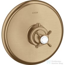   Hansgrohe Axor Montreux falsík alatti termosztátos színkészlet,szálcsiszolt bronz 16810140