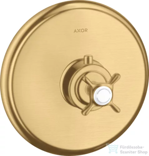 Hansgrohe Axor Montreux falsík alatti termosztátos színkészlet,szálcsiszolt arany hatású 16810250