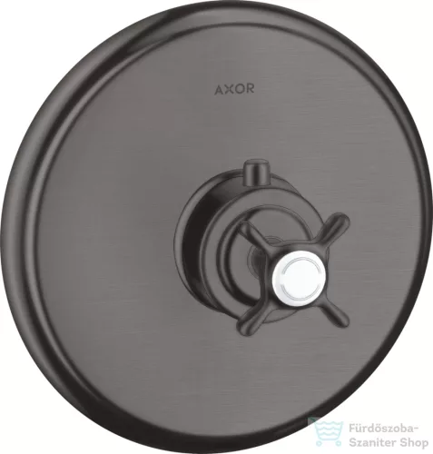 Hansgrohe Axor Montreux falsík alatti termosztátos színkészlet,szálcsiszolt fekete króm 16810340