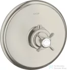 Hansgrohe Axor Montreux falsík alatti termosztátos színkészlet,rozsdamentes acél hatású 16810800