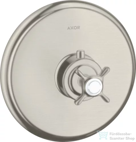 Hansgrohe Axor Montreux falsík alatti termosztátos színkészlet,rozsdamentes acél hatású 16810800