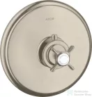 Hansgrohe Axor Montreux Termosztátos színkészlet falsík alatti szereléshez, szálcsiszolt nikkel 16810820