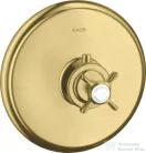 Hansgrohe Axor Montreux falsík alatti termosztátos színkészlet,szálcsiszolt sárgaréz hatású 16810950