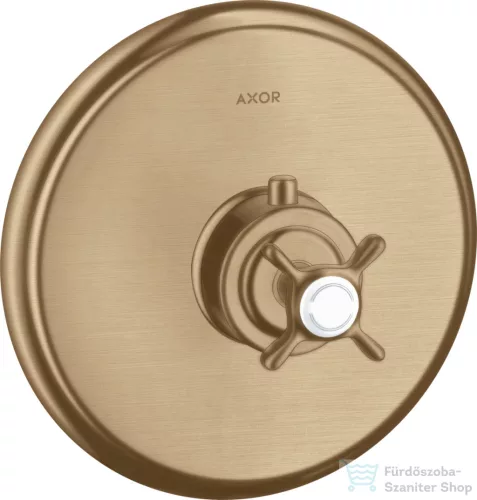 Hansgrohe Axor Montreux Highflow falsík alatti termosztátos színkészlet,szálcsiszolt bronz 16815140