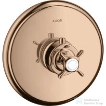   Hansgrohe Axor Montreux Highflow falsík alatti termosztátos színkészlet,polírozott vörös arany hatású 16815300