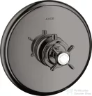Hansgrohe Axor Montreux Highflow falsík alatti termosztátos színkészlet,polírozott fekete króm 16815330