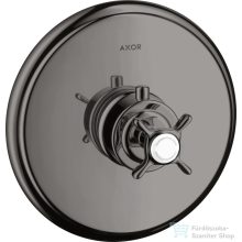   Hansgrohe Axor Montreux Highflow falsík alatti termosztátos színkészlet,polírozott fekete króm 16815330