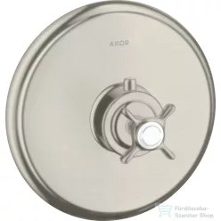   Hansgrohe Axor Montreux Highflow falsík alatti termosztátos színkészlet,rozsdamentes acél hatású 16815800
