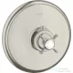 Hansgrohe Axor Montreux Highflow falsík alatti termosztátos színkészlet,rozsdamentes acél hatású 16815800