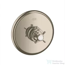   Hansgrohe Axor Montreux Highflow falsík alatti termosztátos színkészlet, szálcsiszolt nikkel 16815820